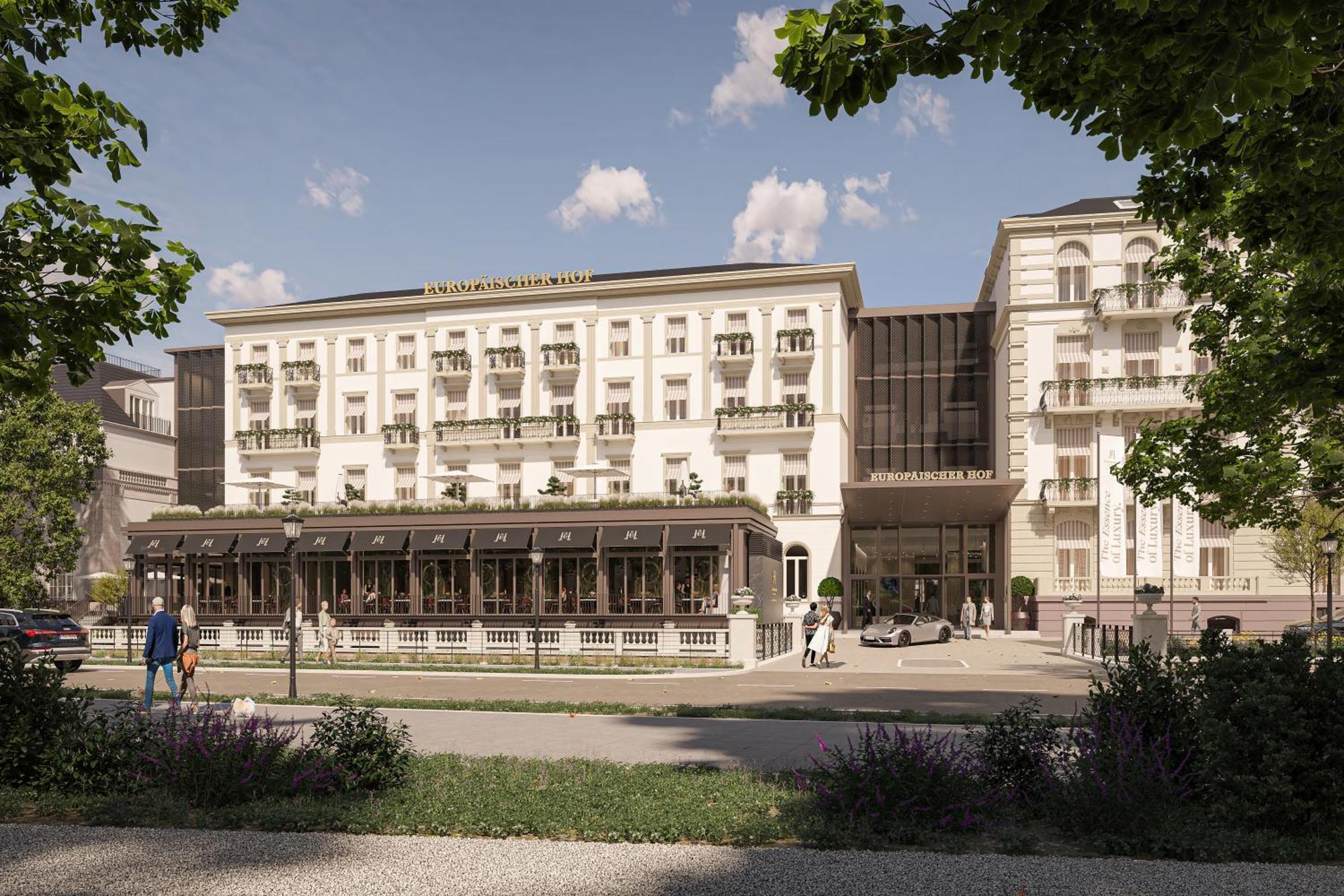 Steigenberger Icon Europaeischer Hof Baden Baden ภายนอก รูปภาพ
